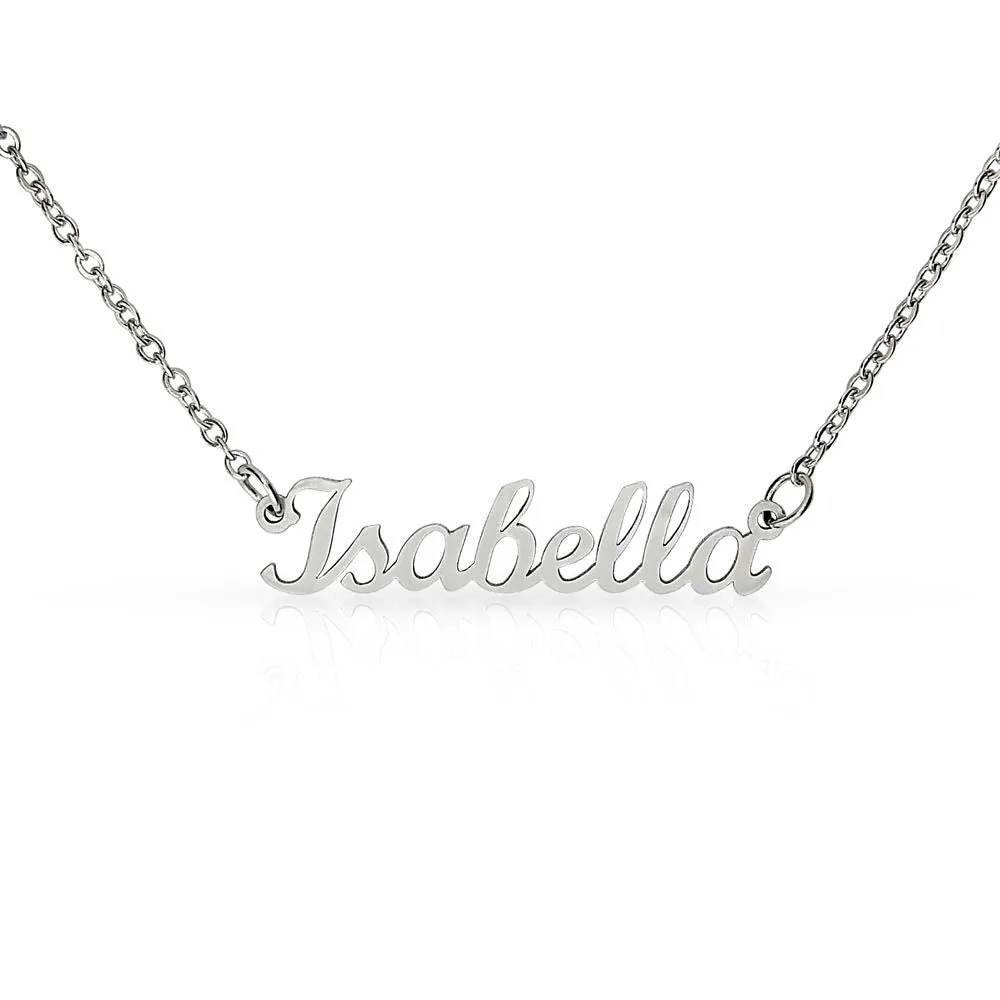 Script Name Necklace