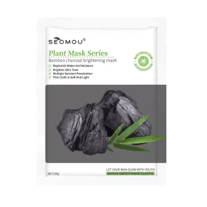 SEOMOU Bamboo Charcoal Brightening Korean Mask