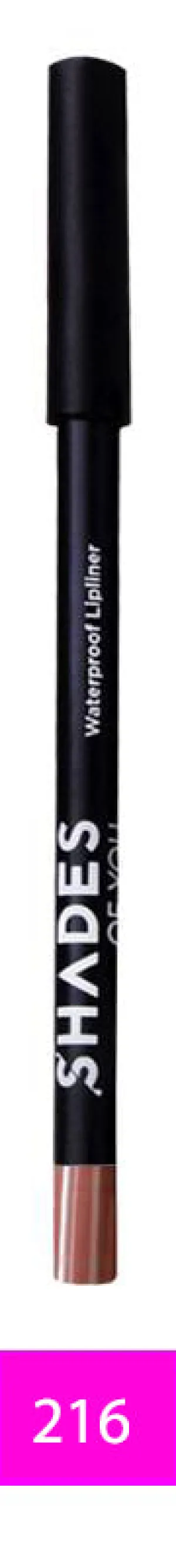 Shades Of You  Waterproof Lip Liner 216