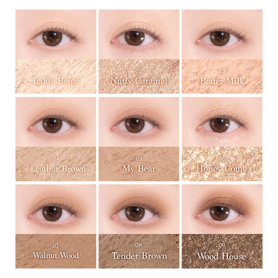 Shadow Palette 28 Brown Bear