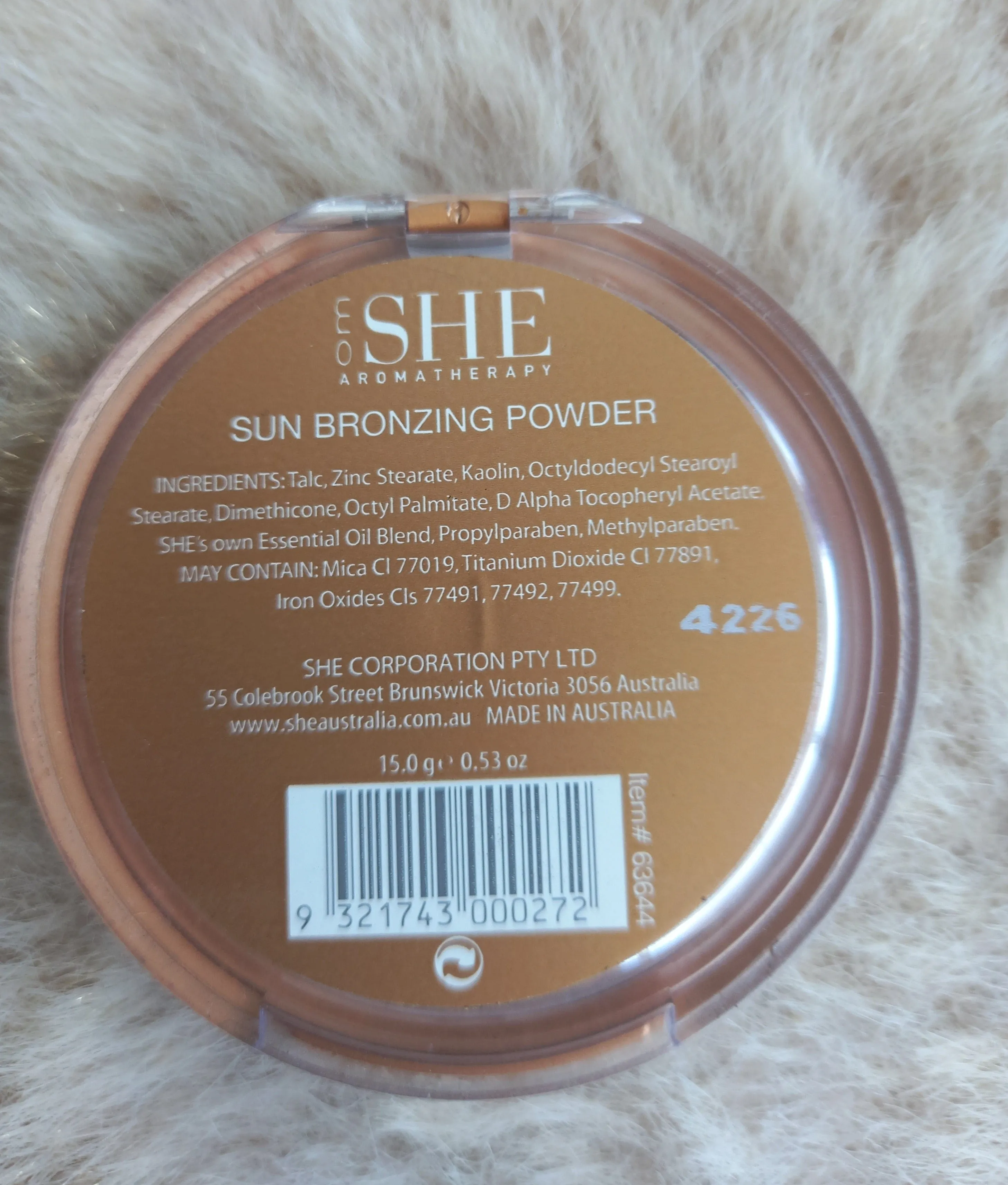 SHE Pressed Powder Sun Bronzing