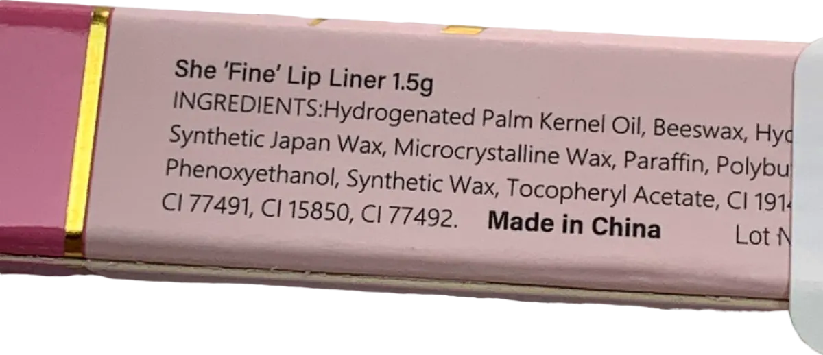 SheGlam Fine Lip Liner Diva 4EVA 1.5g