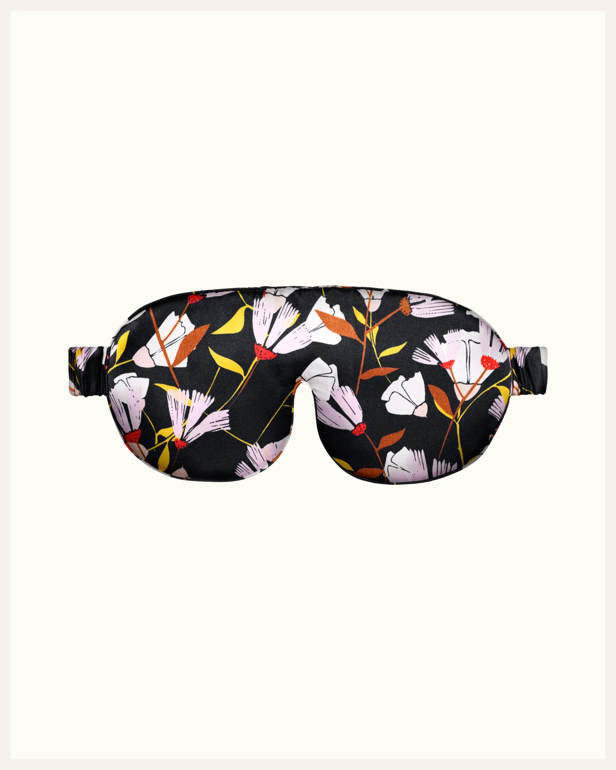 Silk Sleep Mask - Taurus Black