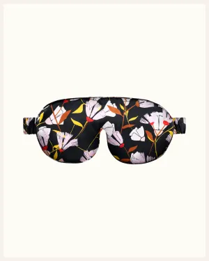 Silk Sleep Mask - Taurus Black