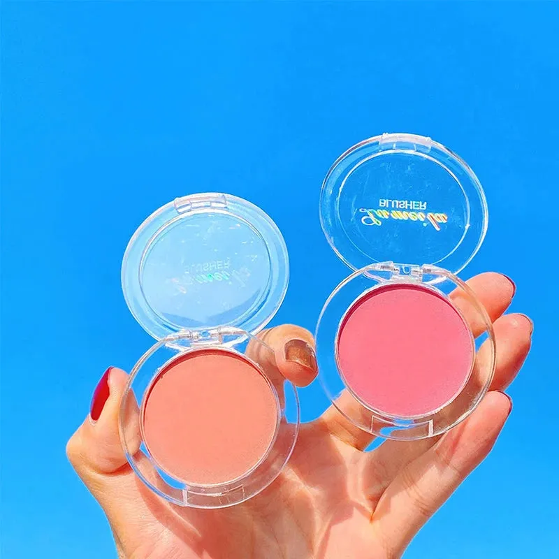 Single color ice cube blush ins brightening color long-lasting natural  highlight  rouge contouring
