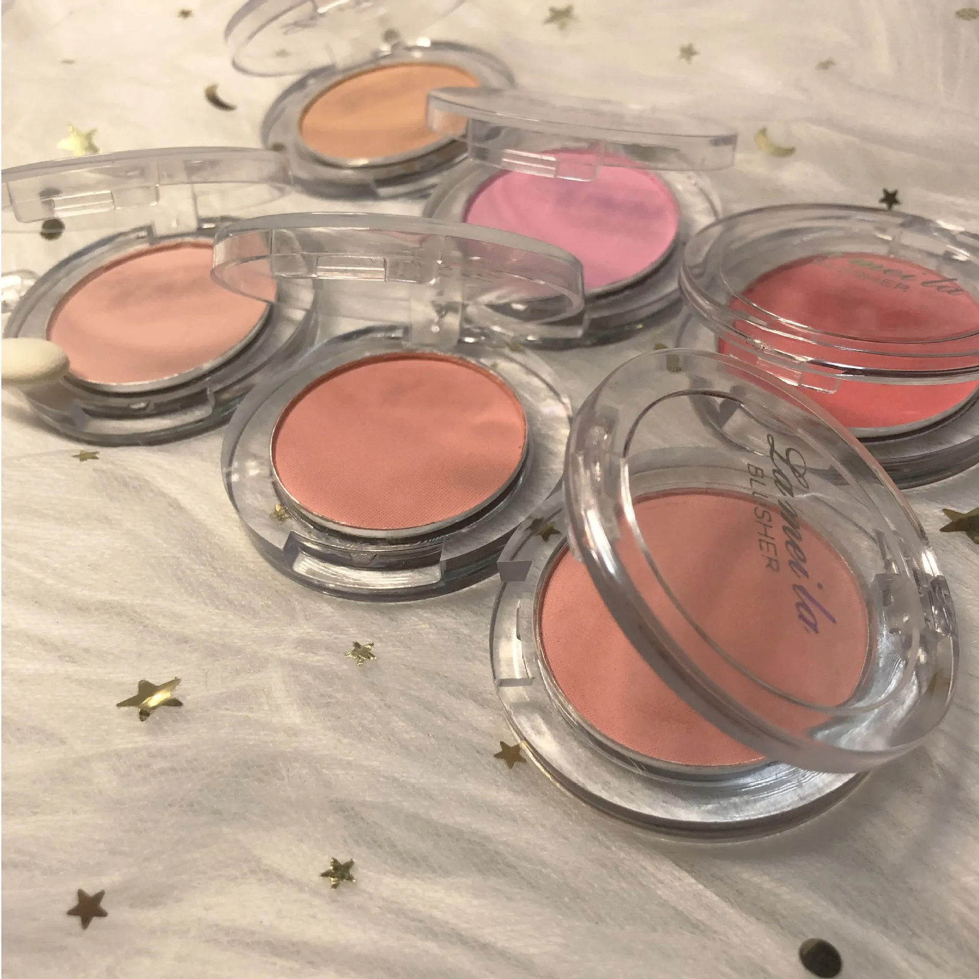 Single color ice cube blush ins brightening color long-lasting natural  highlight  rouge contouring