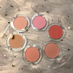 Single color ice cube blush ins brightening color long-lasting natural  highlight  rouge contouring