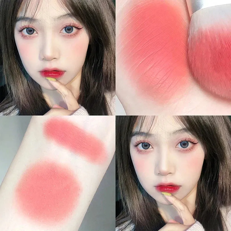 Single color ice cube blush ins brightening color long-lasting natural  highlight  rouge contouring
