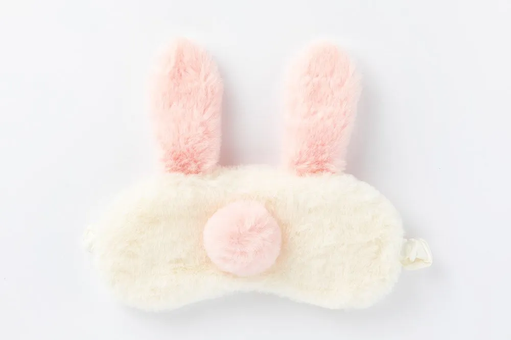 Sleep Mask Rabbit Ear Ivory