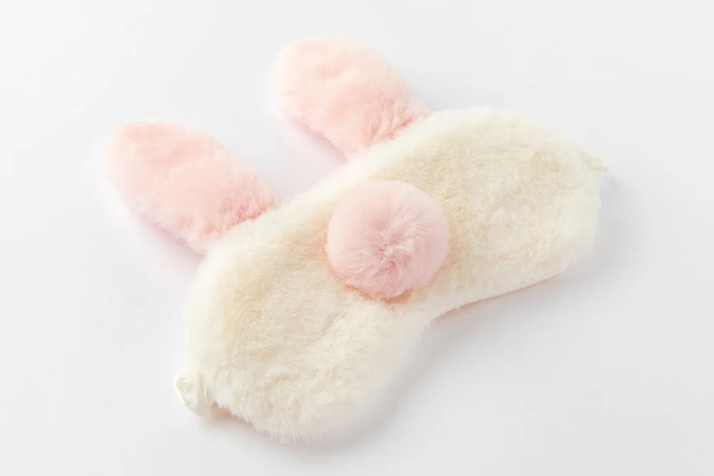 Sleep Mask Rabbit Ear Ivory