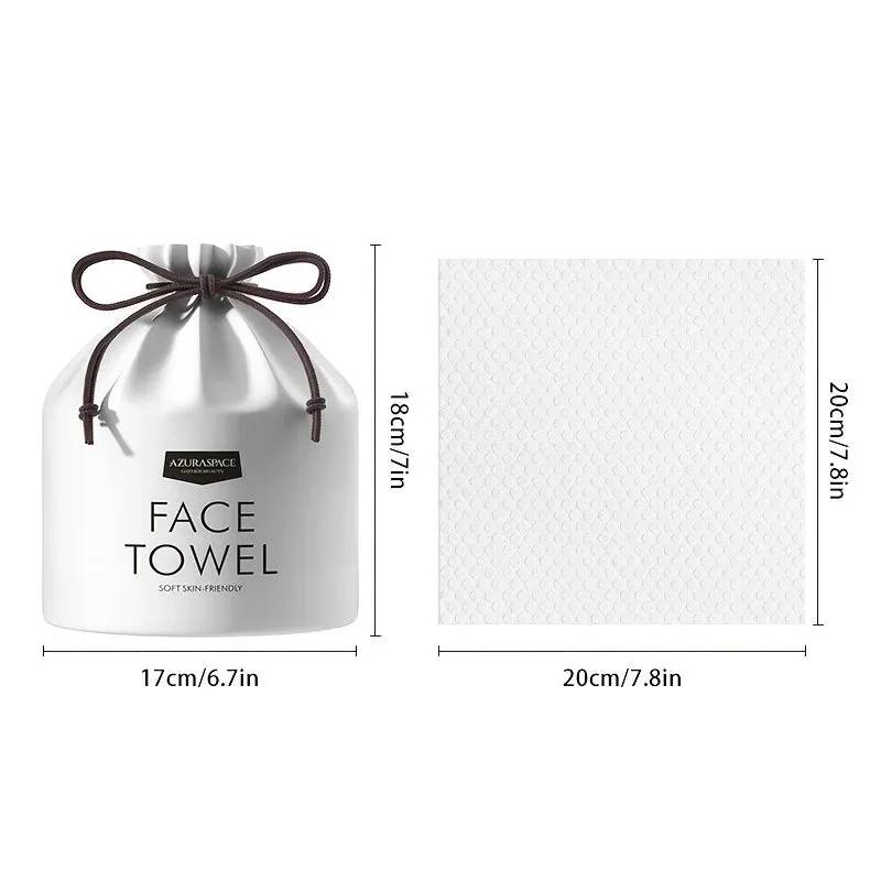 Soft Biodegradable cotton dry wipe rolls for Makeup