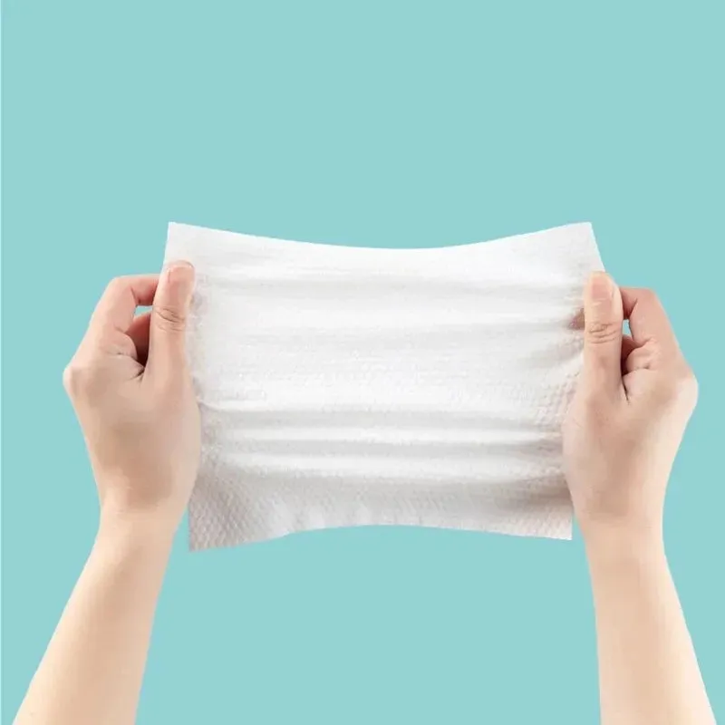 Soft Disposable Cotton Dry Wipes for Babies