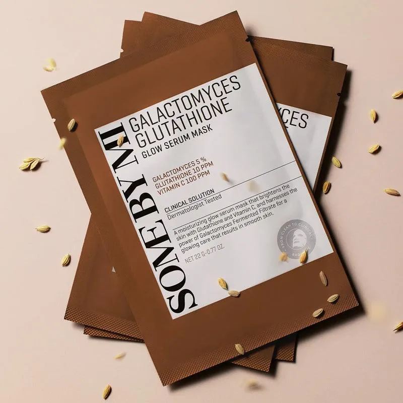 [SOME BY MI] Galactomyces Glutathione Glow Serum Mask 10EA
