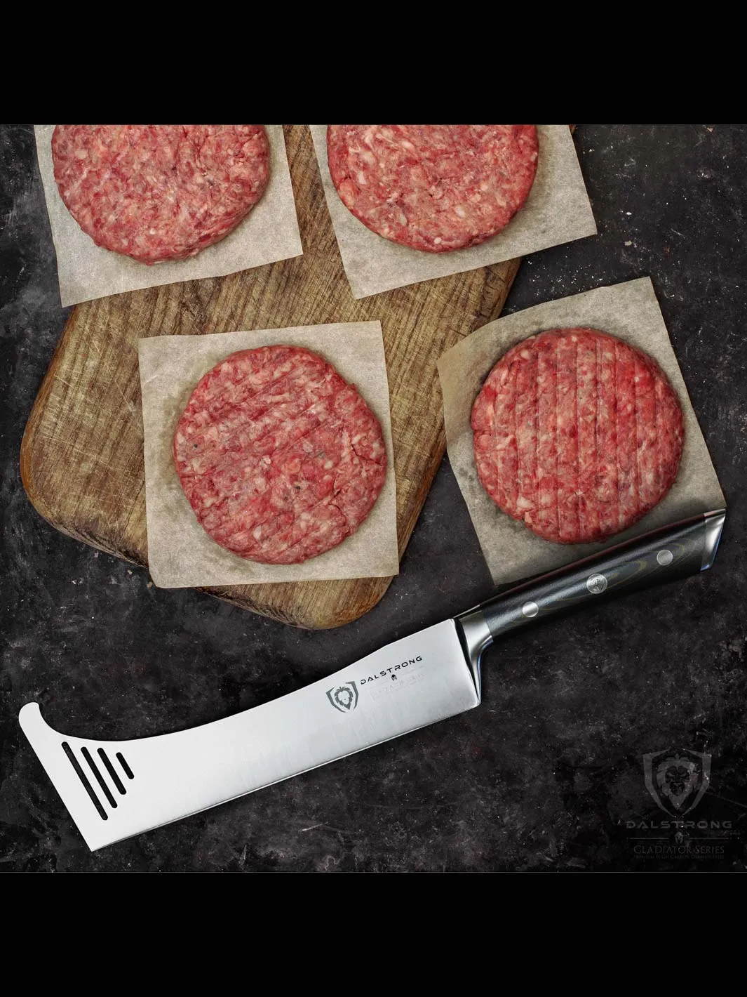 Spatula Knife Hybrid Utensil 8" | Gladiator Series | NSF Certified | Dalstrong ©