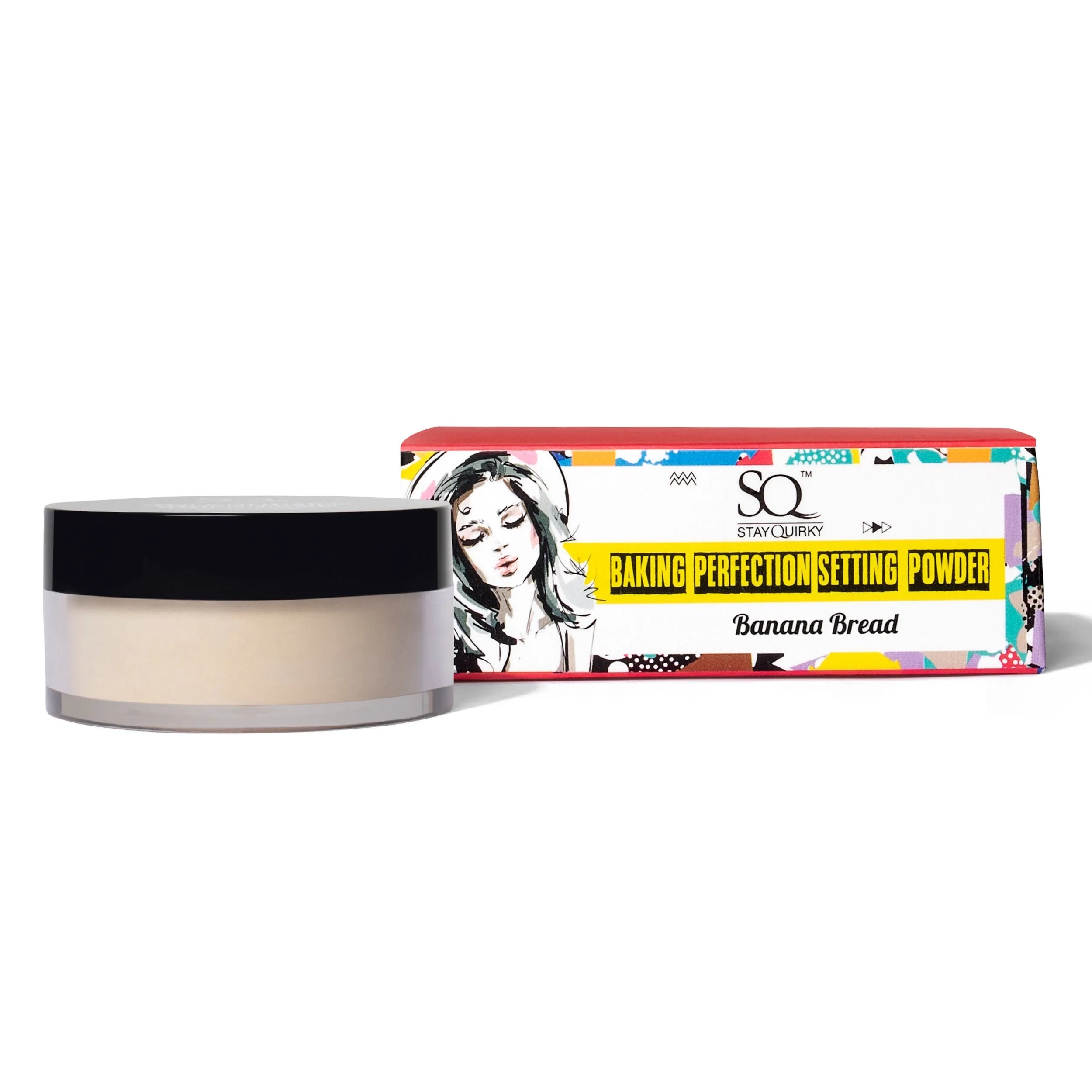 Stay Quirky Baking Perfection Setting Powder- Banana Bread (6gm)