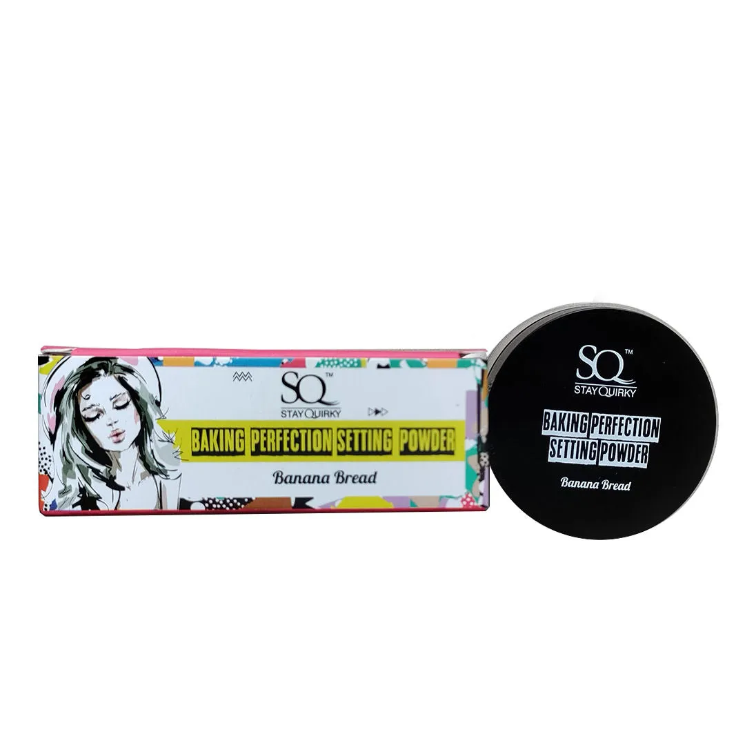 Stay Quirky Baking Perfection Setting Powder- Banana Bread (6gm)
