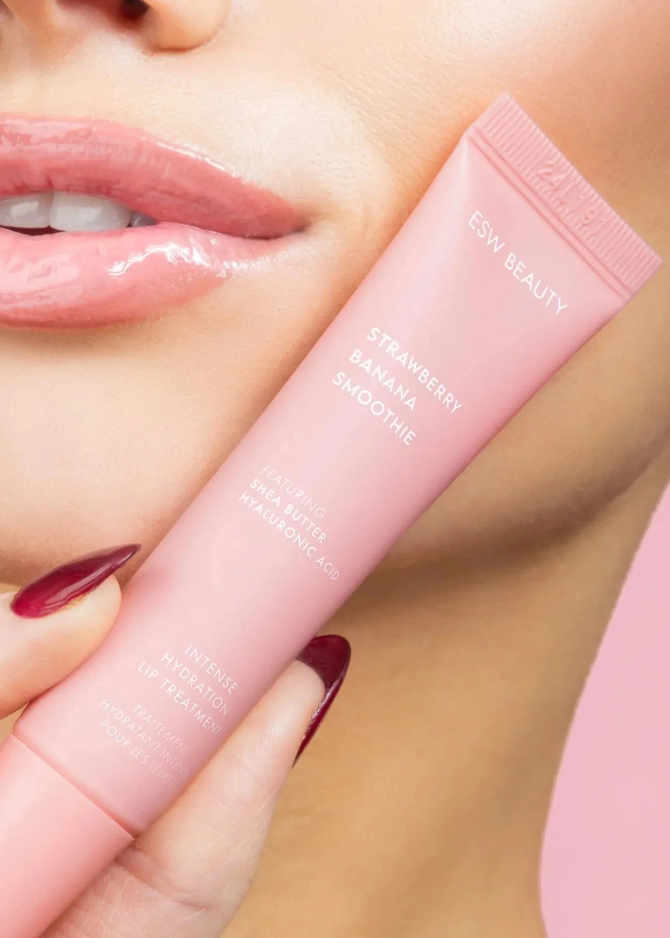 Strawberry Banana Smoothie Lip Treatment