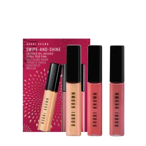Swipe-and-shine Coil Gloss Trio-pink