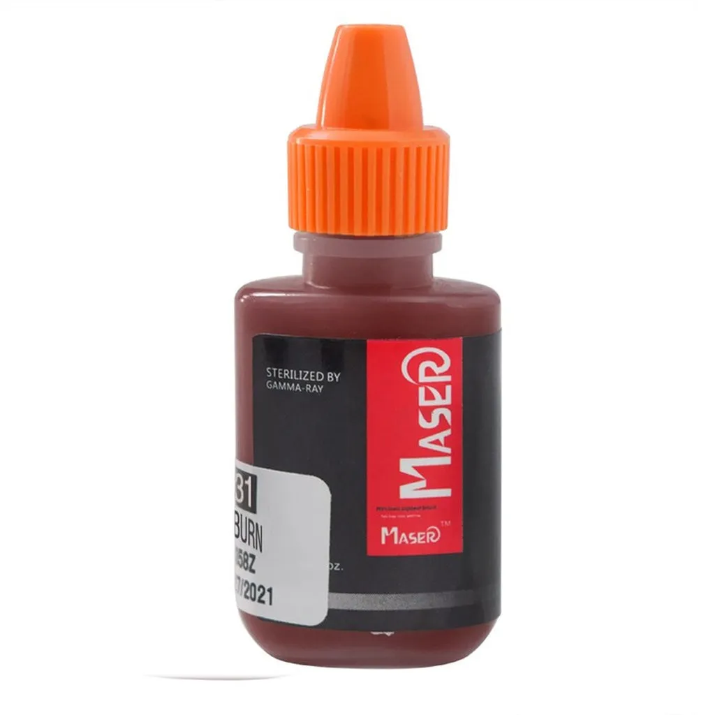 Tattoo Inks Pigment 14 Colors Optional 10ml Permanent Makeup Eyebrow Microblading for Tattoo Machine Pen Ink Cups Beauty Supply