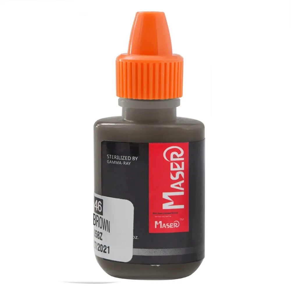Tattoo Inks Pigment 14 Colors Optional 10ml Permanent Makeup Eyebrow Microblading for Tattoo Machine Pen Ink Cups Beauty Supply