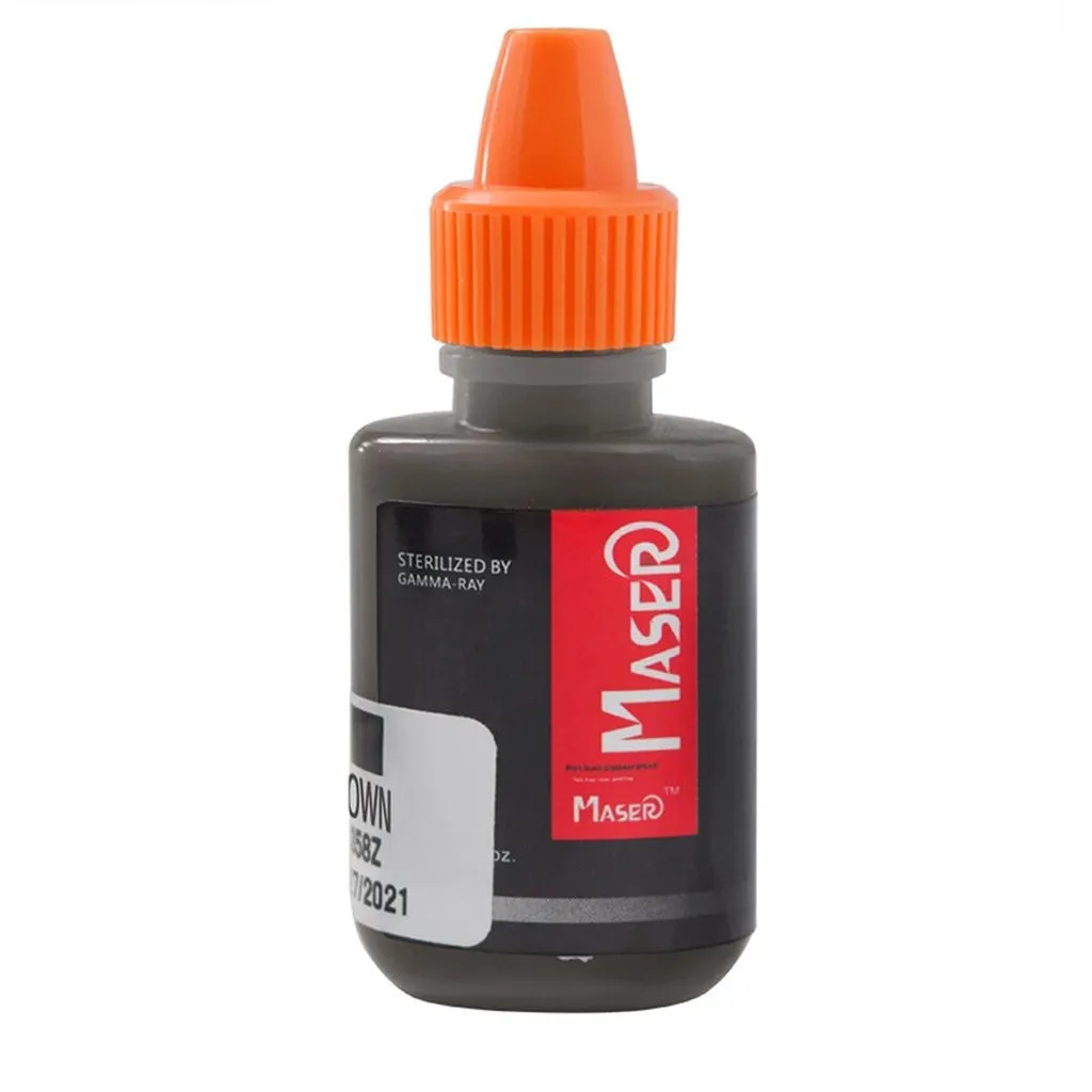 Tattoo Inks Pigment 14 Colors Optional 10ml Permanent Makeup Eyebrow Microblading for Tattoo Machine Pen Ink Cups Beauty Supply