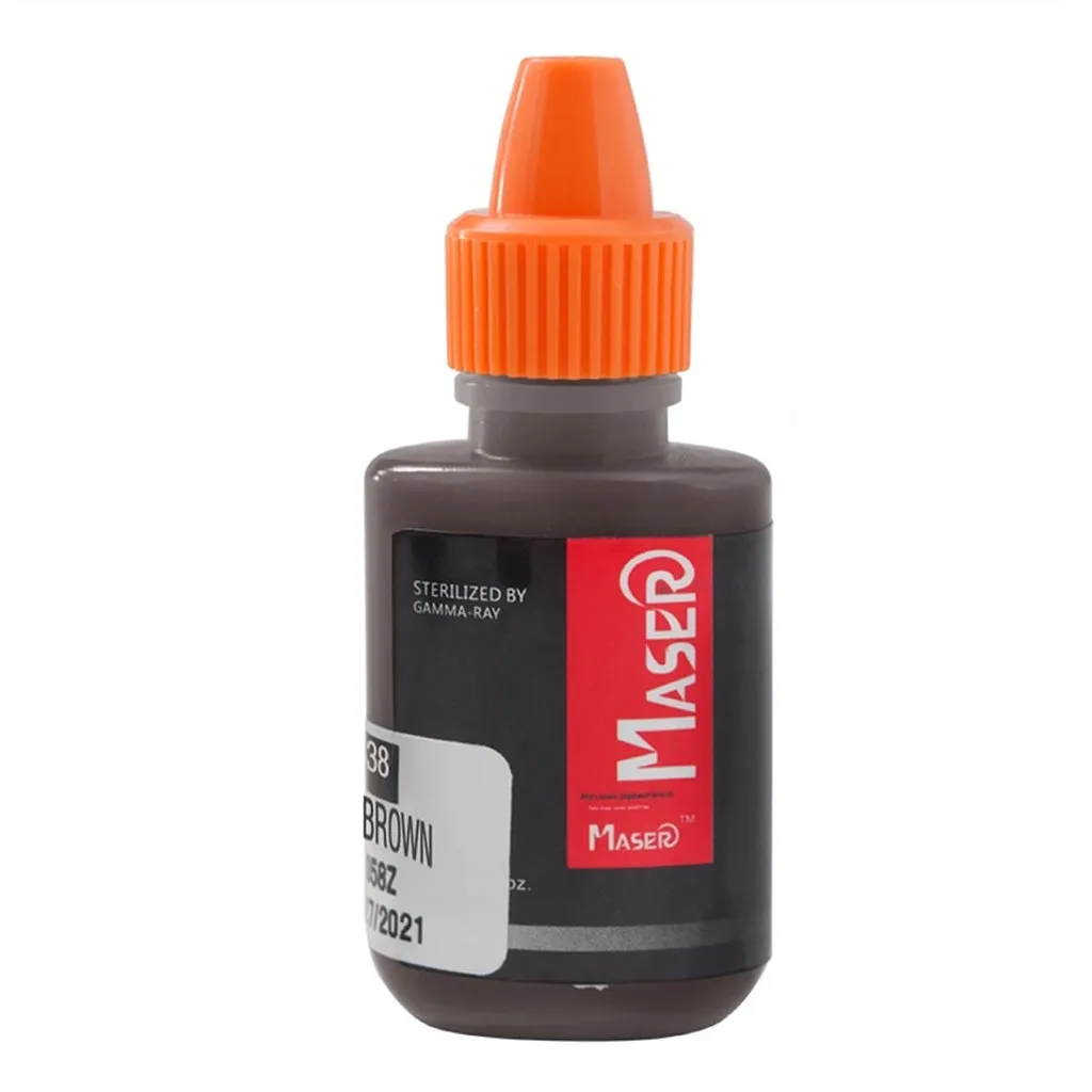 Tattoo Inks Pigment 14 Colors Optional 10ml Permanent Makeup Eyebrow Microblading for Tattoo Machine Pen Ink Cups Beauty Supply