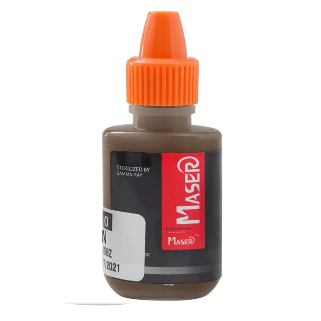 Tattoo Inks Pigment 14 Colors Optional 10ml Permanent Makeup Eyebrow Microblading for Tattoo Machine Pen Ink Cups Beauty Supply