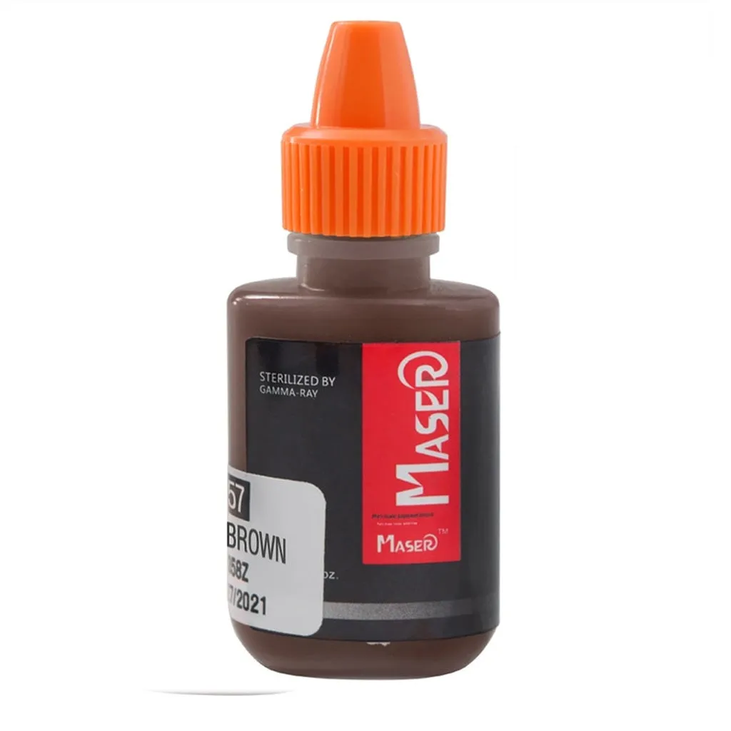 Tattoo Inks Pigment 14 Colors Optional 10ml Permanent Makeup Eyebrow Microblading for Tattoo Machine Pen Ink Cups Beauty Supply