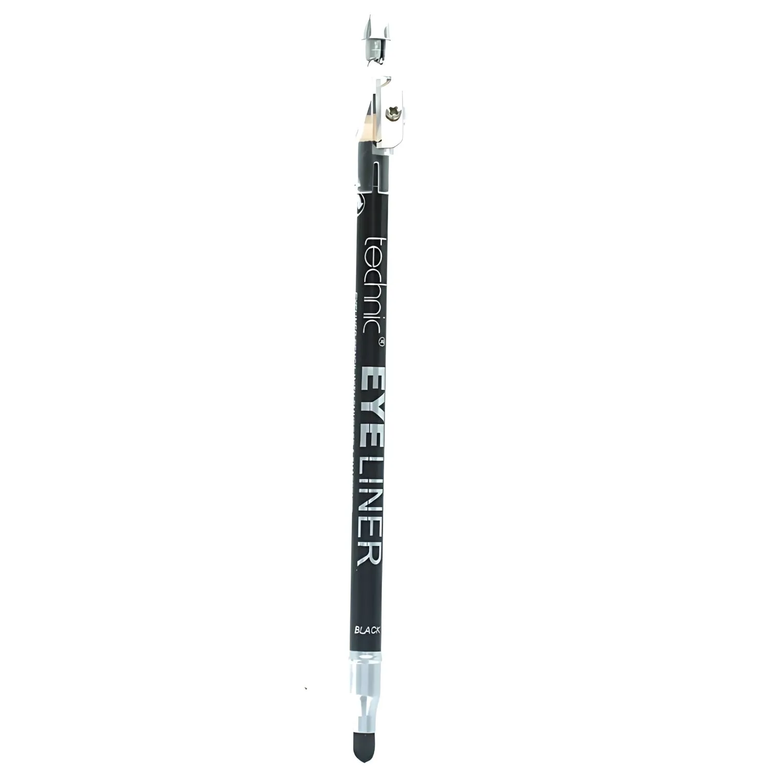 Technic Black Eyeliner Pencil With Smudger And Sharpener