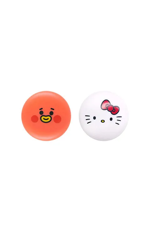 THE CREME SHOP XHELLO KITTY & BT21 MACARON LIP BALM COMPLETE COLLECTION-7Style