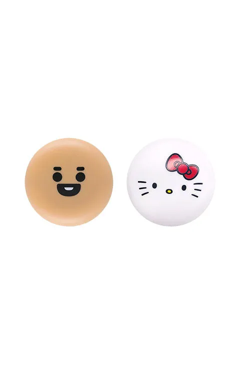 THE CREME SHOP XHELLO KITTY & BT21 MACARON LIP BALM COMPLETE COLLECTION-7Style