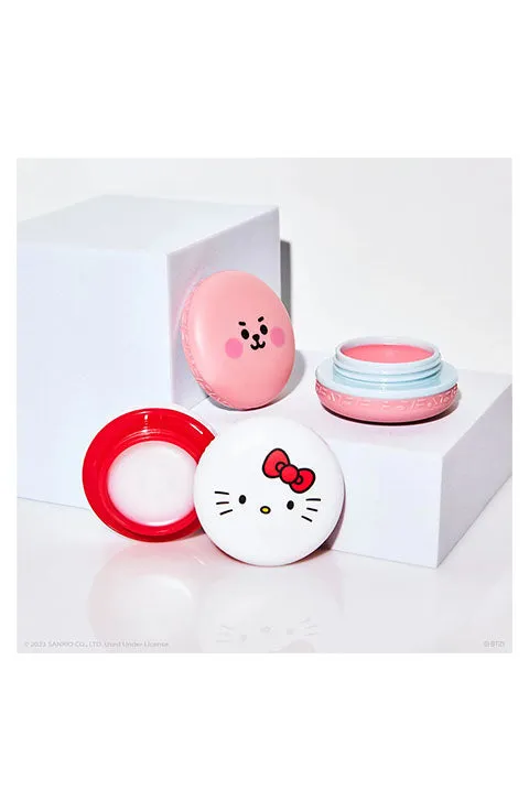 THE CREME SHOP XHELLO KITTY & BT21 MACARON LIP BALM COMPLETE COLLECTION-7Style
