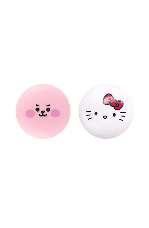 THE CREME SHOP XHELLO KITTY & BT21 MACARON LIP BALM COMPLETE COLLECTION-7Style