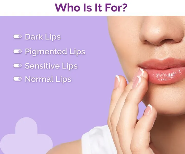 The Derma co 1% Kojic Acid Lip Balm With Alpha Arbutin & Hyaluronic Acid - 4g