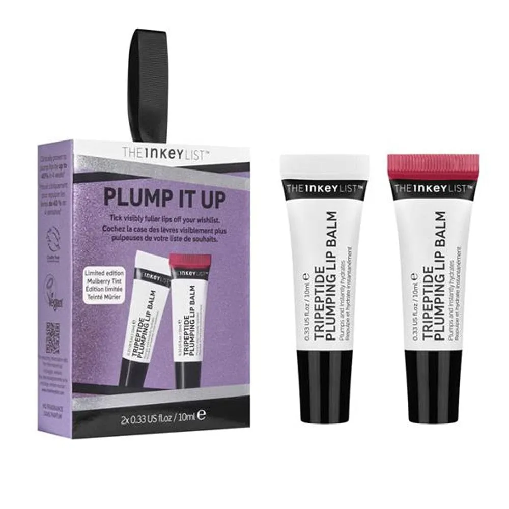 The Inkey List Plump It Up Duo Gift Set