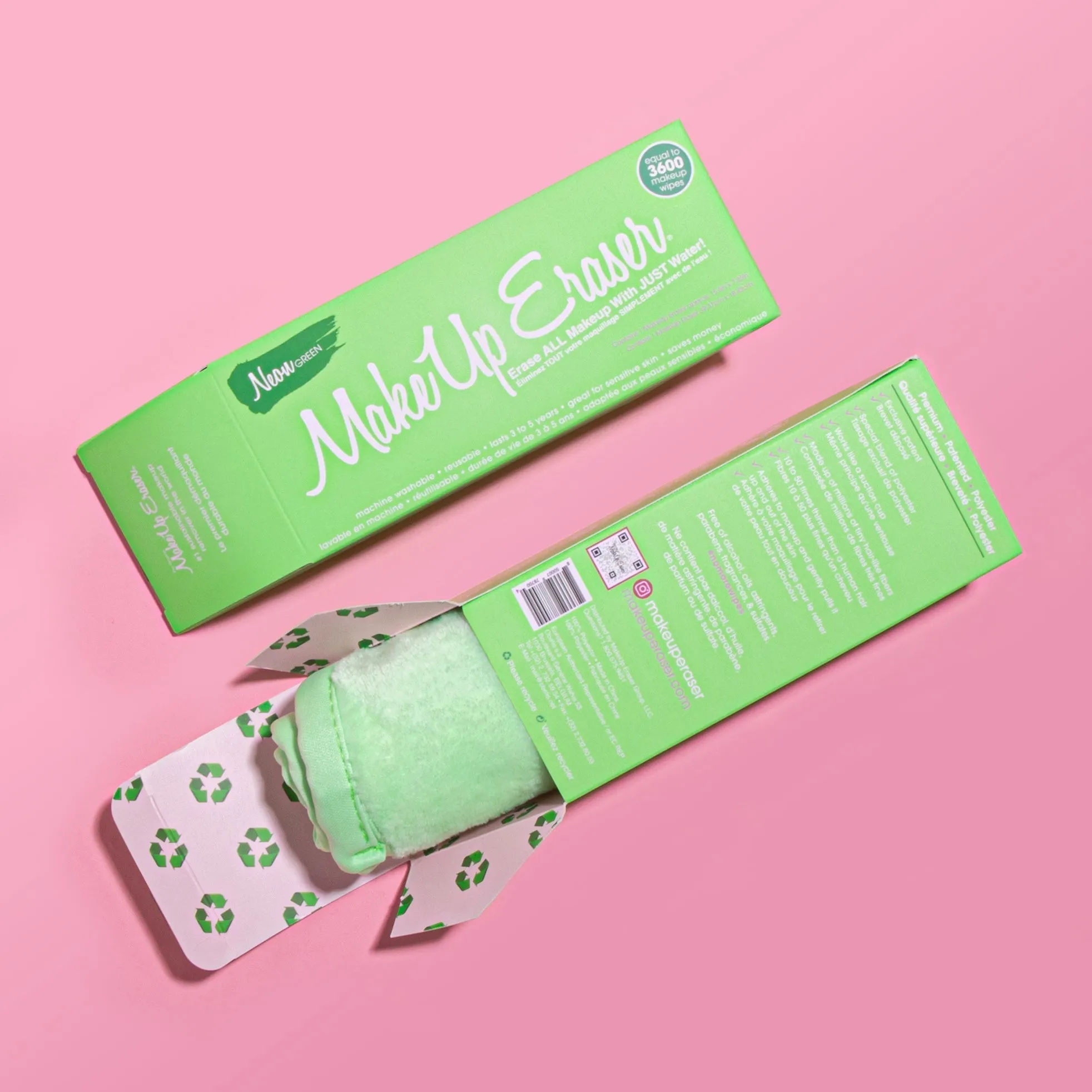 THE ORIGINAL MAKEUP ERASER (Neon Green)