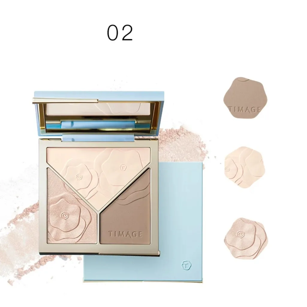 Timage 3 Color Cream Contour Concealer Palette 2.0 N