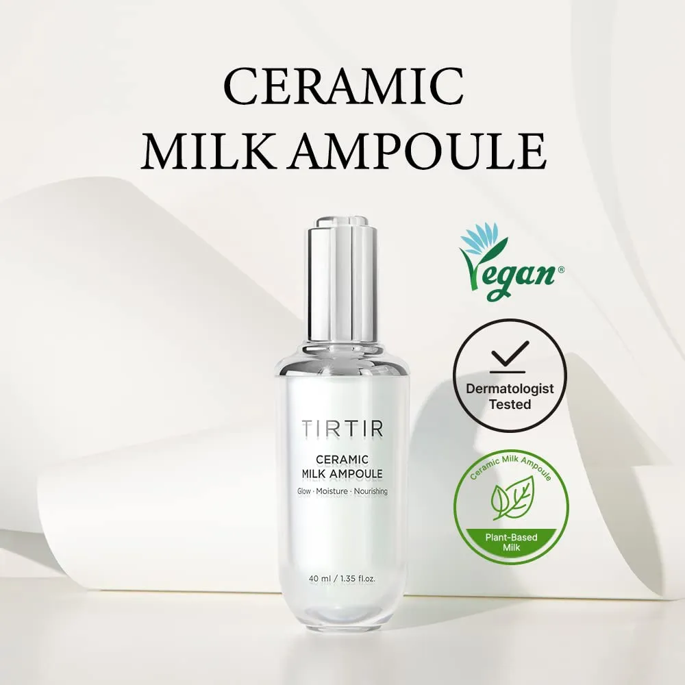 TIRTIR Ceramic Milk Ampoule,  40ml / 1.35 fl. oz.