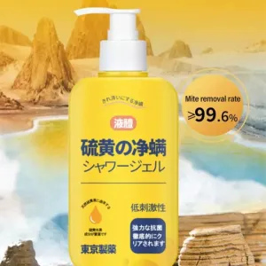 Titony Sulfur mite removal liquid soap Deep Cleansing Body Wash