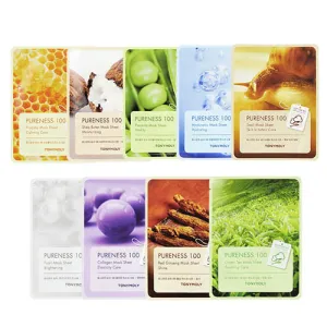 TONYMOLY PURENESS 100 Sheet mask قناع ورقي