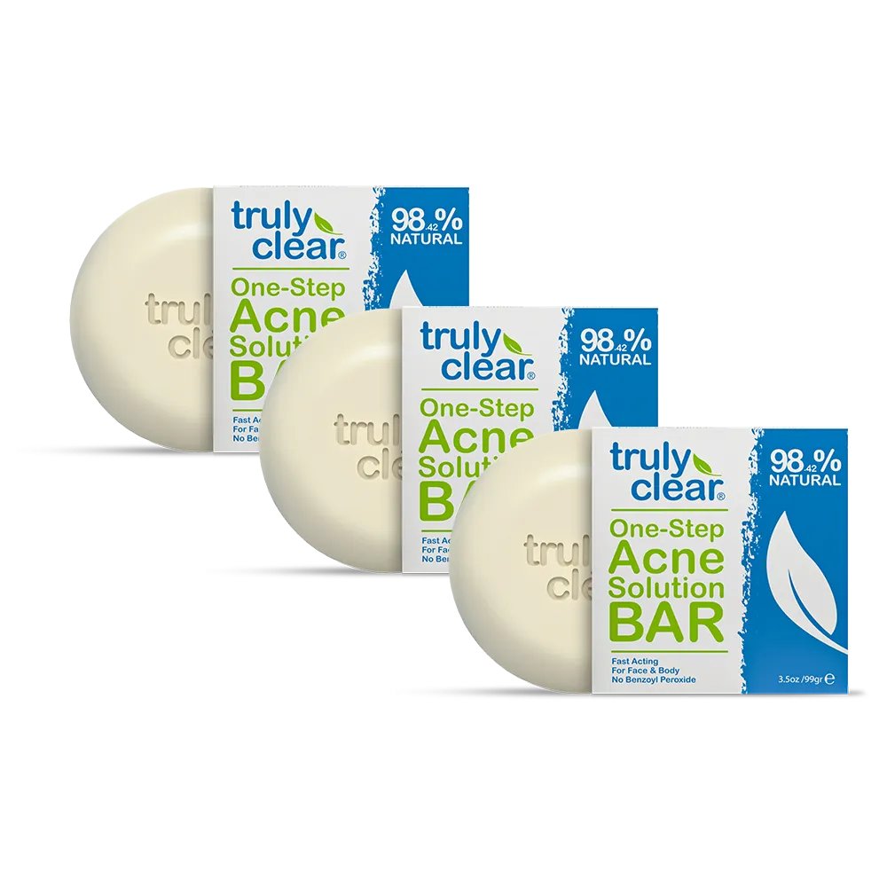 Truly Clear One Step Acne Bar 3-Bars