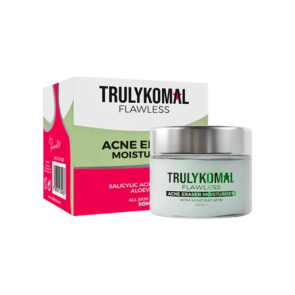 Truly Komal Flawless Acne Eraser Moisturiser 50ml