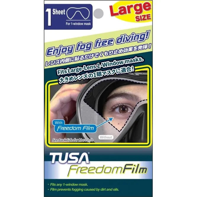 TUSA Freedom Film - Mask Anti Fog Film