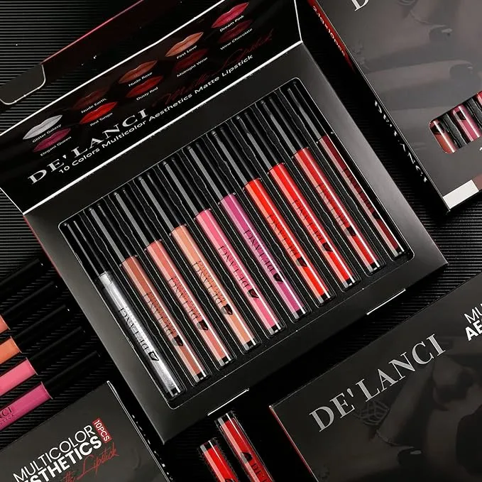 Ucanbe Excotic Eyeshadow   De'lanci Lipstick Combo (2 in 1)