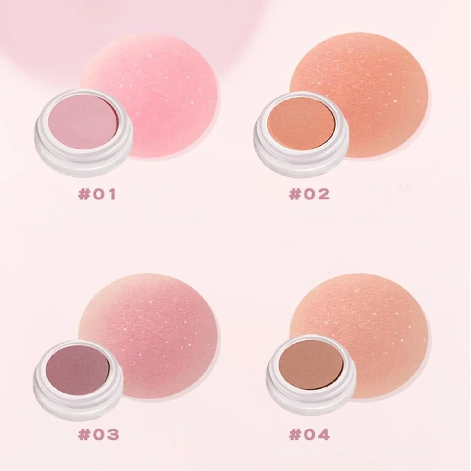 Ultimate Blurring Setting Powder, Blush Mud, Contouring and Brightening Rouge Powder, Supernatural Without Makeup (03#, One size)
