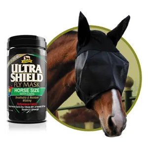 Ultra Sheild Fly Mask With Ears
