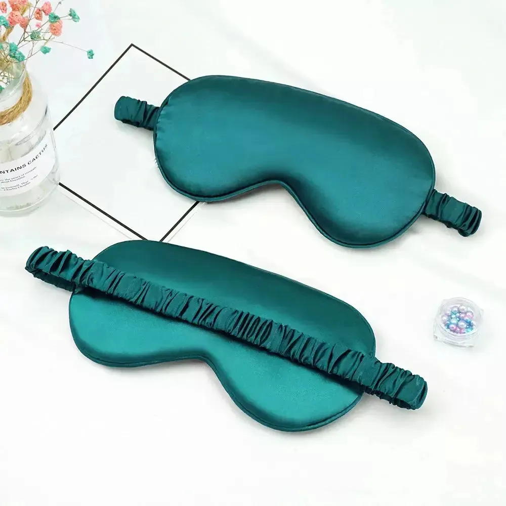 Ultra Soft Silk Sleep Mask for Blissful Nights Sleep Blindfold