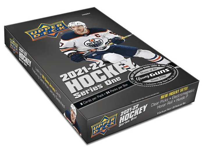 Upper Deck 2021-22 Hockey  Series One Cards Hobby Box