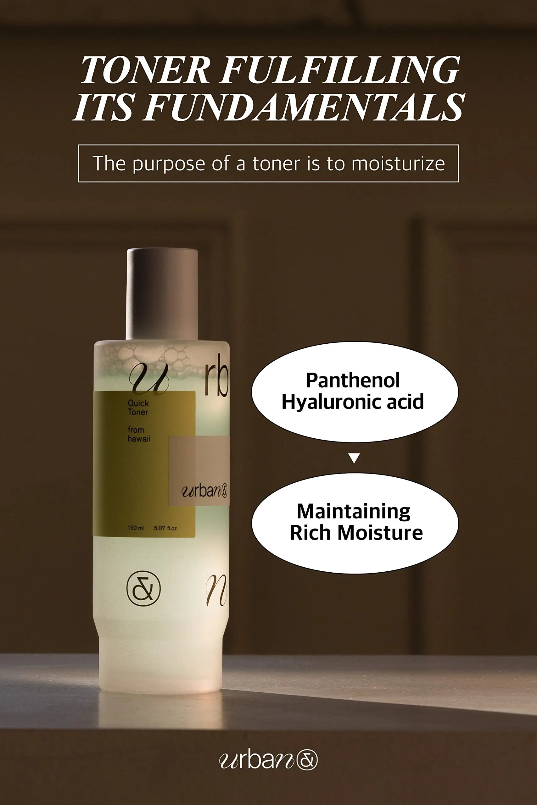 [URBAN AND] QUICK TONER 150ML
