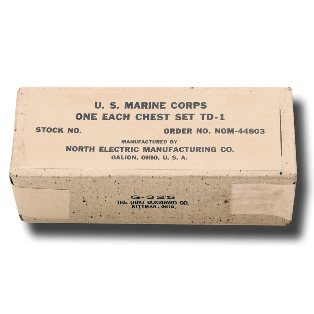 USMC WWII Surplus TD-1 Chest Set